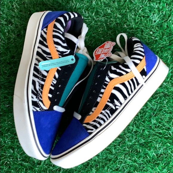 VANS COMFYCUSH OLD SKOOL ZEBRA Tldepoolsrt The WbW - Picture 9 of 16